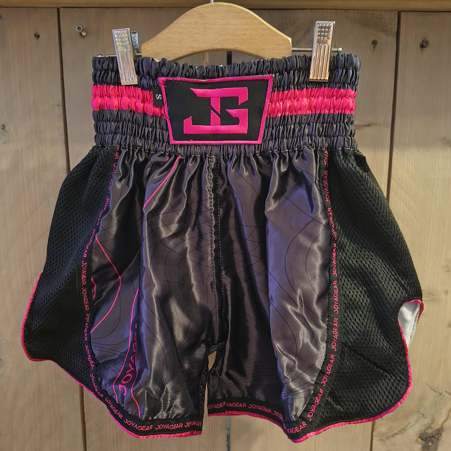 kickboksbroekje essentials roze