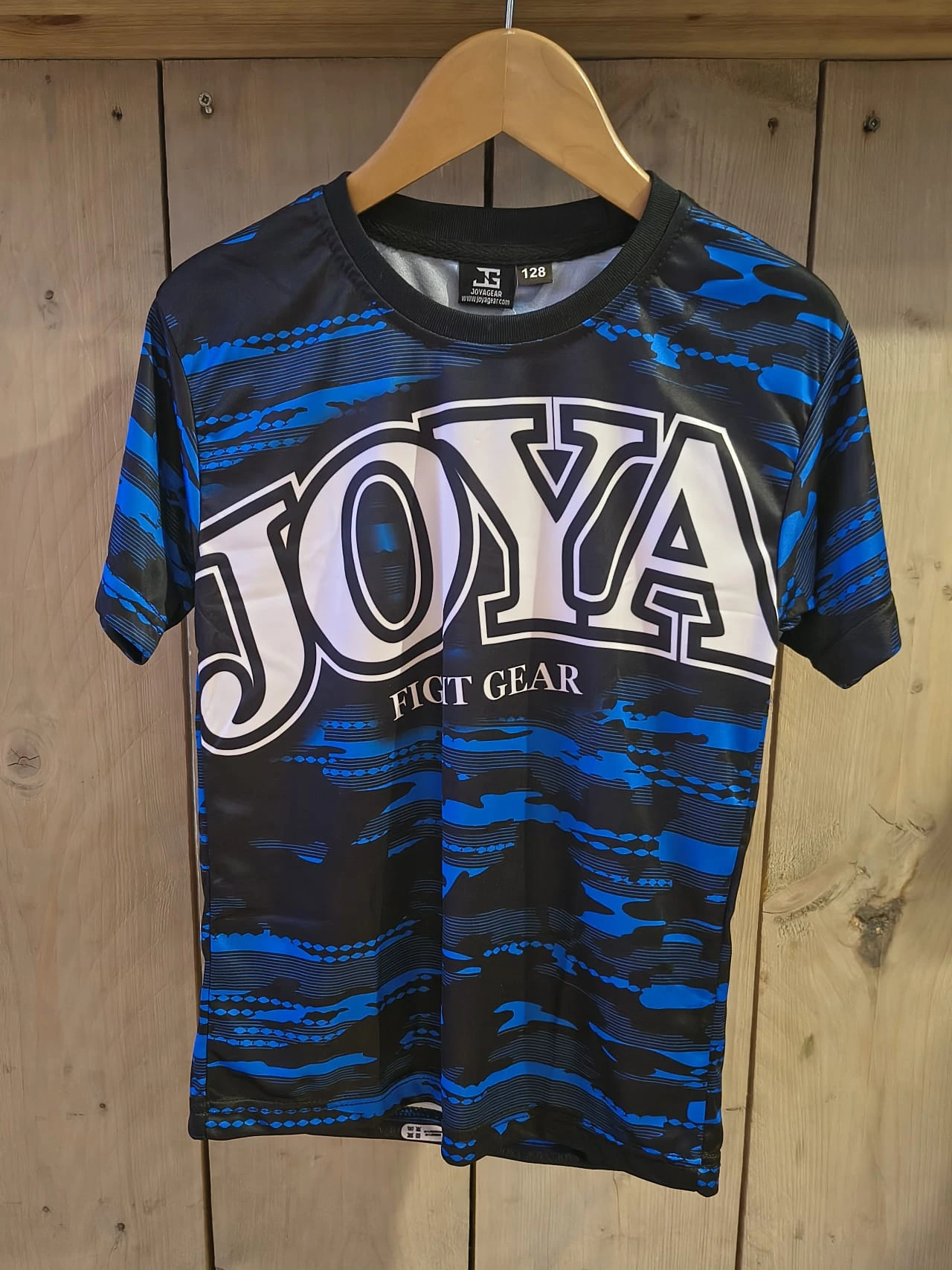 camo v2 t-shirt blauw