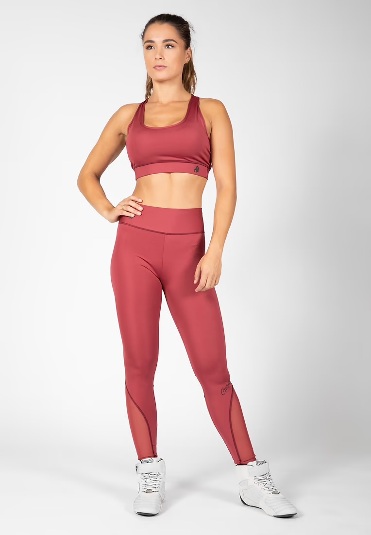Kaycee Legging Bordeauxrood