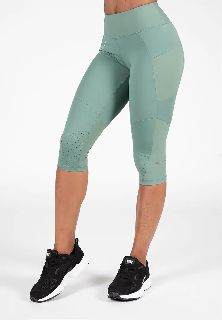 Monroe Cropped Legging Groen